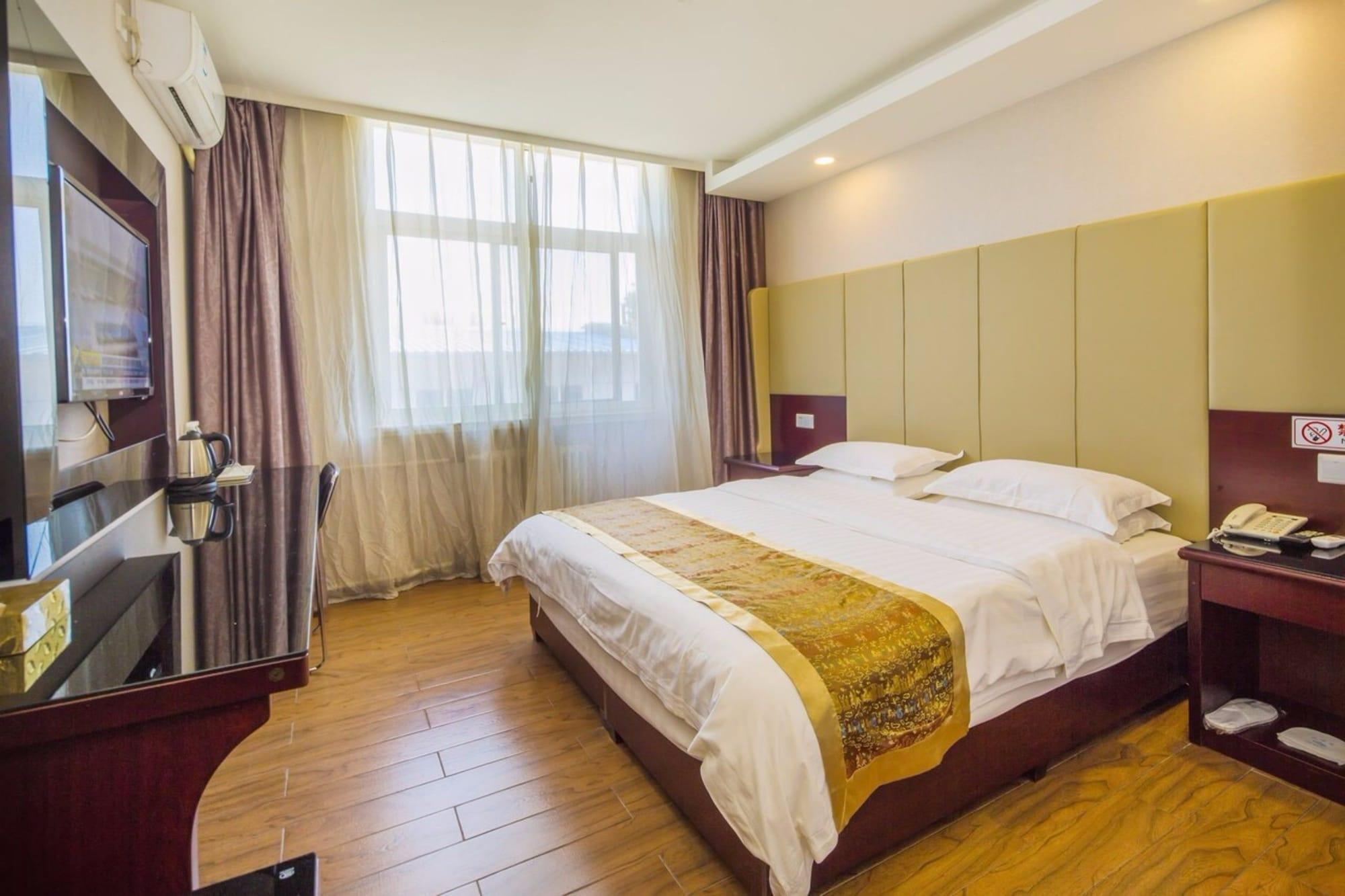 Beijing Konggang Lanwan International Hotel Shunyi Exteriör bild